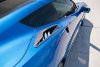 C7 Corvette Rear Quarter Vent Trim - Carbon Fiber w/Stainless